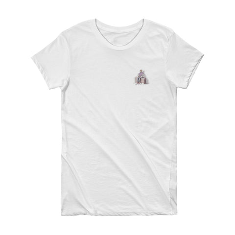 Sitting in the sun people