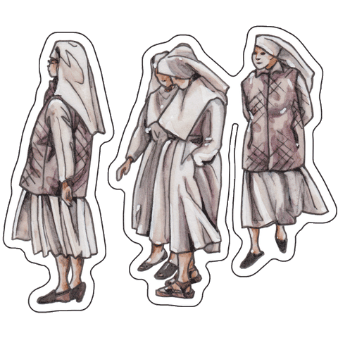 Nuns in the city people