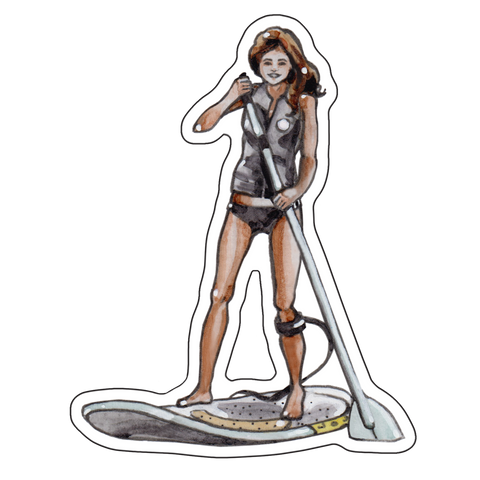 Paddle people